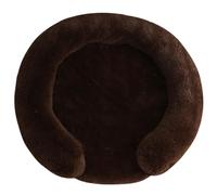 HotYou Cama Perro, para Mascota de 4-35KG, Piel Sintética, Colchon Perro Lavable y Desenfundable, Fondo Antideslizante, Camas Ortopedicas para Perros, Sofá para Perros de Espuma con Memoria,Café 1