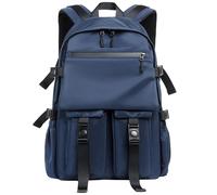 HotYou Mochila Morral Bolso Cómodo Impermeable para Adolescente Estudiante Instituto Trabajo Universidad Diario Hombre Mujer,Azul
