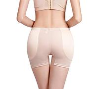 HotYou Mujer Bragas Braguitas Moldeadoras con Relleno Embellecer Cadera Lateral Calzones sin Costuras Push Up Butt Enhancer,Albaricoque,2XL
