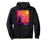 HOU Yi - Mitología China China, Folklore Archer Tiro con Arco Sudadera con Capucha