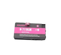HOUCAIFENGZG Cartucho de Tinta Compatible 711XL 711 HP711 Lleno de Tinta for Impresora T120 T520(1PCS Magenta)
