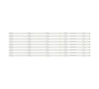 HOUCAIFENGZG Tira de LED for iluminación trasera 5 lámpara for JL.D55051330-031CS-M_V02 021CS 031GS-M_V02 RTU5540-B TF-LED55S10T2SU