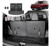 HOUCLEMIC Tapete de carga para Hyundai Santa FE 2024 2025 2026, tapete de carga de TPE para todo tipo de clima con respaldo y protección trasera para Hyundai Santa Fe, accesorios de caligrafía