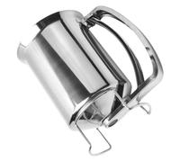 HOUDERCO 1pieza Embudo Separador de Masa de Acero Inoxidable para Cocina Dispensador Goteo para Tortitas y Magdalenas Utensilio Seguro y Duradero para Panadería y Repostería