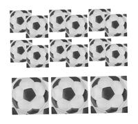 HOUDERCO 20piezas Servilletas Desechables De Fútbol Para Fiestas Temáticas De Soccer Decoración De Cumpleaños y Eventos Deportivos Suaves y Prácticas Para Celebraciones De Fútbol
