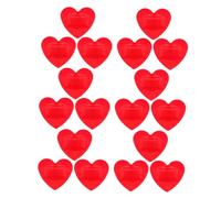 HOUDERCO 20piezas Vendajes Forma De Corazón Transpirables y Resistentes Al Agua Parche De Cuidado Para Niño Niña Para Sanar Heridas San Valentín