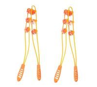 HOUDERCO 2piezas Rodillo De Masaje Muscular Masajeador Manual Para Espalda Cuello y Cuerpo Diseño Antideslizante y Compacto Para Aliviar Tensiones y Dolores Musculares