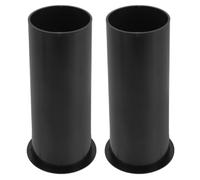 HOUDERCO 2piezas Tubo de Salida para Altavoz Unidades Tubo de Plástico para Reflexión de Graves Puerto de Caja de Subwoofer para Altavoces Portátiles Domésticos Coche Repuesto para Mejora