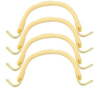 HOUDERCO 4 Asas de Tetera Tejidas Resistentes al Desgaste Mango Ergonómico de Plástico E Hierro, Pack de 4 Piezas para Reemplazo y Prolongar la Vida Útil del Hervidor