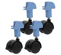 HOUDERCO 4piezas Accesorios Ruedas para Jaulas De Gatos Ruedas De Repuesto para Transportador De Mascotas Casa o Patio Material Resistente