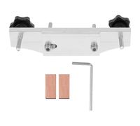 HOUDERCO Abrazadera y Bloque de Madera para Puente de Guitarra Acústica de Acero Inoxidable Herramienta Rápida y Fácil de Operar para Luthiers y Guitarristas Profesionales