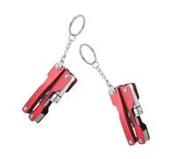HOUDERCO Alicates Multifunción de Acero Inoxidable con Linterna LED y Batería, 2 Piezas para Camping y Situaciones de Emergencia, Herramienta Portátil y Resistente