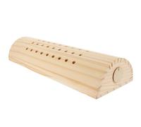 HOUDERCO Almohada Cervical Cómoda y Fácil de Transportar Funda sin Humo de Madera Adecuado para Uso de Masaje