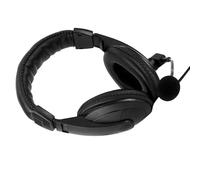 HOUDERCO Auriculares Cable de 3,5 Mm con Micrófono Estéreo para PC y Portátil Diseño Cómodo y Sonido Claro para Juegos y Conferencias en Línea