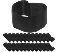 HOUDERCO Brazalete de Memoria Negro Elástico Ajustable para Uso en Ceremonias Deportivas y Funerales Paquete de 25