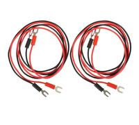 HOUDERCO Cable de Prueba Profesional de Cobre y Pvc para Conexión de Fonógrafo 4 Piezas, Fácil de Conectar y Conveniente para Almacenar