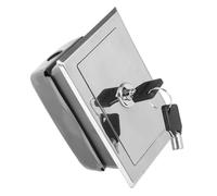 HOUDERCO Caja de Interruptor de Hierro con Fácil y Seguridad Mejorada en Color Plata con Llaves Incluidas para Puerta de Garaje Enrollable Eléctrica