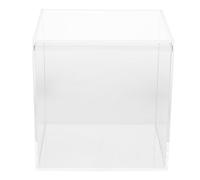 HOUDERCO Caja Transparente de Plástico Cuadrada para Exposición de Dulces Organizador de Joyas para Aretes y Anillos para Decoración de Bodas