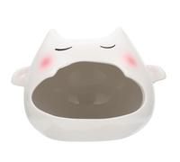 HOUDERCO Casa de Cerámica para Hámster y Mascotas Pequeñas en Color Rosa, Proporciona Comodidad Diaria y Calma Emociones, Escondite Decorativo Adecuado para Jaulas Varios Estilos
