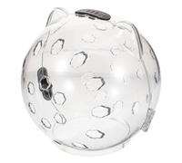 HOUDERCO Casco De Recuperación para Gatos Capucha Transparente Antimordidas para Cuidado y Aseo De Mascotas Material Comodidad y Libertad De Movimiento