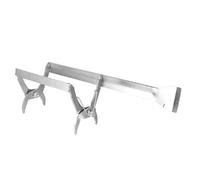 HOUDERCO Clip de Marco para Colmena Soporte Metálico y Herramienta de Elevación Raspador Integrado para Apicultura y Manejo Seguro de Abejas en Colmenas