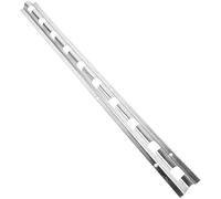 HOUDERCO Colgador de Puerta de Tira de Vinilo en Hierro Soporte Rápido y Diseño Elegante para Montaje Versátil de Barras de Cortina en Color Plata