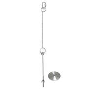 HOUDERCO Comedero Colgante Alivia el Aburrimiento de Acero Inoxidable para Pollos con Cadena, Brocheta para Verduras y Frutas y Atrae a Comer
