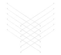 HOUDERCO Cortador y Alambre de Acero 12 de Inoxidable Piezas Rebanar Corte para Semiduro Uso Doméstico