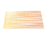 HOUDERCO Cortina de Espumillón Naranja de Plástico 1x2m para Decoración de Fiesta y Boda Diseño Vertical y Textura Brillante para Fondo Fotográfico