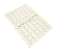 HOUDERCO Cuaderno de Música para Guitarristas, Libro de Tablaturas y Partituras Diseño Portátil y Formato A4 para Uso en Clases y Ensayos