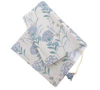 HOUDERCO Cubierta de Libro de Tela Elegante y Resistente, Protector de Libros Decorativo para Estudiantes, No se Desgasta Desvanece, Adecuado para Colecciones Personales