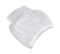 HOUDERCO Cubierta para pañal impermeable reutilizable de TPU white para adultos hombres con protección antifugas en trayectos largos y actividades diarias XL 70-80 kg