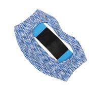 HOUDERCO Cubierta para Visor de Casco VR Azul de Poliéster, Elástica y Portátil Bolsa, Adecuada para Jugar Juegos VR Cómodamente