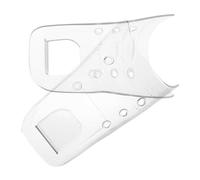HOUDERCO Cubiertas para Zapatos de Peluquero Transparentes Anti Fragmentos de Cabello, de Plástico, Fáciles de Limpiar, Ideales para Cortes de Cabello en Interiores