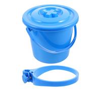 HOUDERCO Cubo de Basura con Tapa para Carrito de Belleza con Ruedas Plástico Abs Soporte para Lavabo de Lavado, Adecuado para Servicios Móviles de SPA y Profesionales
