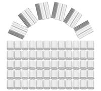 HOUDERCO de Casquillos de Diseño de Doble Casquillo 200 Piezas Fáciles de Usar para Cable de Acero para Transporte y Cuerdas para Perros