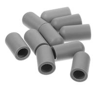 HOUDERCO de Puntas de Baquetas de Silicona y Prolongan Útil 10 Piezas para Batería, Silenciadores Resistentes Que Deforman Accesorios para Práctica Silenciosa