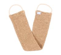 HOUDERCO Depurador Corporal de Yute y Ramio, Toalla Exfoliante para Baño y Spa, Cinturón para Espalda que Limpia Profundamente y Remueve Muerta, Suministros de Baño