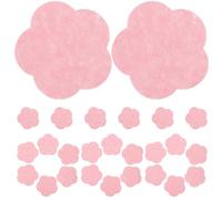 HOUDERCO Esponjas faciales compactas rosa 30 piezas con fibra de algodón, limpiador facial multi-función portátil para cuidado diario