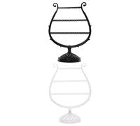 HOUDERCO Expositor de Joyas en Forma de Arpa, Pp, 47 Orificios, 2 Piezas