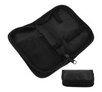 HOUDERCO Funda para Monitoreo de Glucosa en Sangre Cremallera Antioxidante, Estuche Compacto 15X9X3.5Cm, para Transporte en Mochila o Bolso, Uso en Casa y Fuera