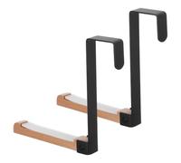 HOUDERCO Gancho Colgador para Puerta Heavy Duty sin Taladro Perchero con Almohadilla Antideslizante para Baño Dormitorio y Lavandería Organizador Portátil Resistente