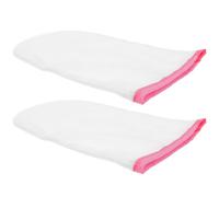 HOUDERCO Guantes de Cera de Felpa y Mejoran la Penetración de Nutrientes Guantes Aislantes de Tela de Rizo que Aceleran la Circulación para Terapia de Parafina en Manos para Manicura