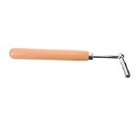 HOUDERCO Llave Inglesa para Piano de Acero y Madera Mango Ergonómico, Herramienta Profesional para Afinar Pianos Superficie Lisa, Accesorio para Instrumentos Musicales