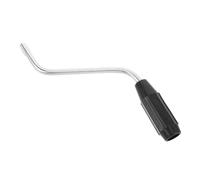 HOUDERCO Manivela de Rodillo de Fideos Metálica para Máquina de Pasta Mango de Repuesto Antideslizante para Prensa de Pasta Cocina Doméstica Accesorio Resistente para Amasado Uniforme