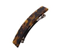 HOUDERCO Pinzas Cabello Acrílicas Clásicas para Mujer y Niña, Accesorio Portátil y Decoración Creativa para Viaje y Salida, Color Café