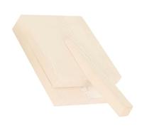 HOUDERCO Prensador de Masa de Madera Multiusos para Hacer Dumplings y Galletas, Herramienta Fácil de Limpiar y Adecuado para Cocina en Casa Color Beige