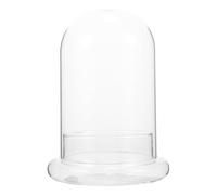 HOUDERCO Terrarios de Cristal Tapa y Agujeros Grandes para Plantas de Interior y Decoración de Oficina