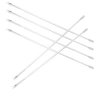 HOUDERCO Varita Ciega de Acrílico Gancho para Barra de Cortina, 6 Piezas, Fácil Instalación y Control Seguro para Estores Hogar