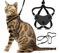 Houdini™ - Juego de arnés y Correa para Gatitos Resistentes a los Escapes de OutdoorBengal para pasear Gatitos (S)